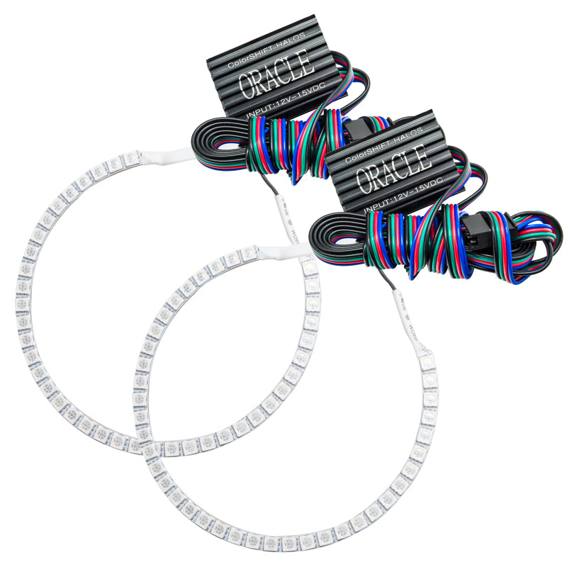 Oracle Toyota 4-Runner 06-09 LED Fog Halo Kit - ColorSHIFT SEE WARRANTY - 1325-333