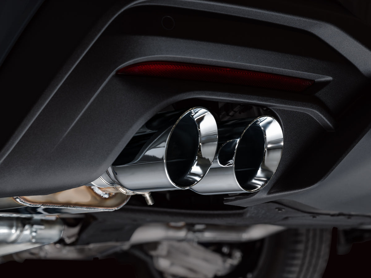 AWE 2024 Ford Mustang GT Fastback S650 RWD SwitchPath Catback Exhaust w/ Quad Chrome Silver Tips - 3025-42650
