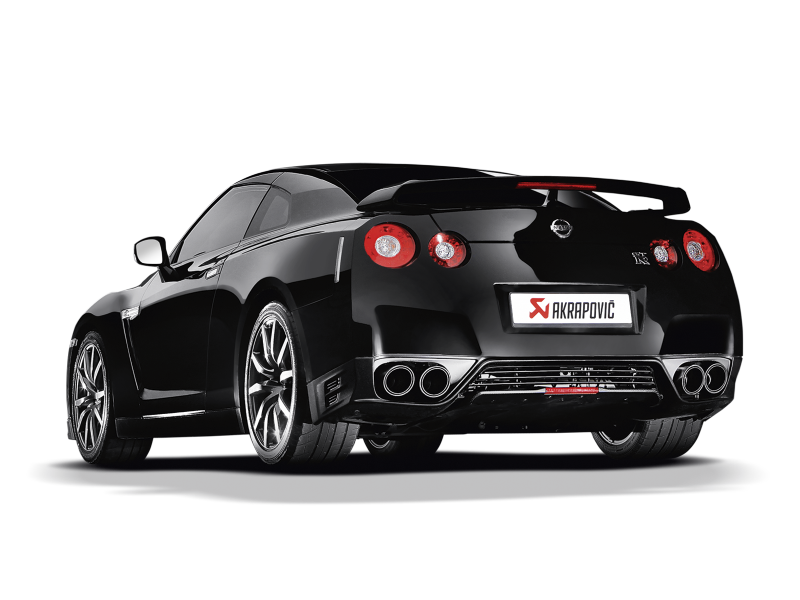 Akrapovic 08-17 Nissan GT-R Evolution Line Cat Back (Titanium) (Req. Tips) - ME-NI/T/1