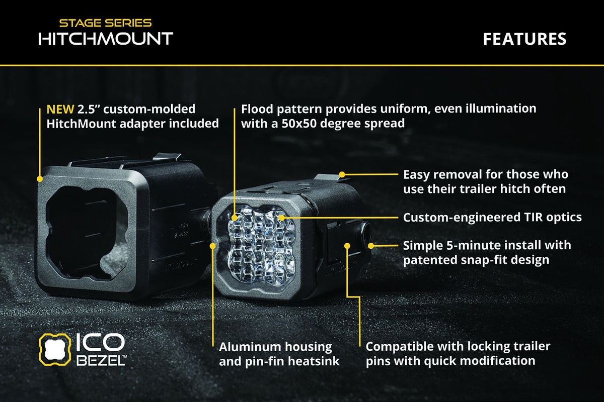 Diode Dynamics 23-24 Chevrolet Colorado HitchMount LED Pod Reverse Kit C1R - DD7834