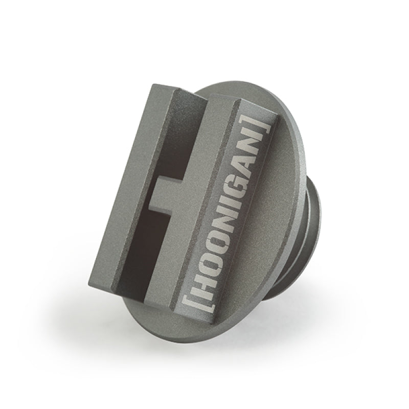 Mishimoto 87-01 Ford Mustang Hoonigan Oil Filler Cap - Silver - MMOFC-MUS1-HOONSL