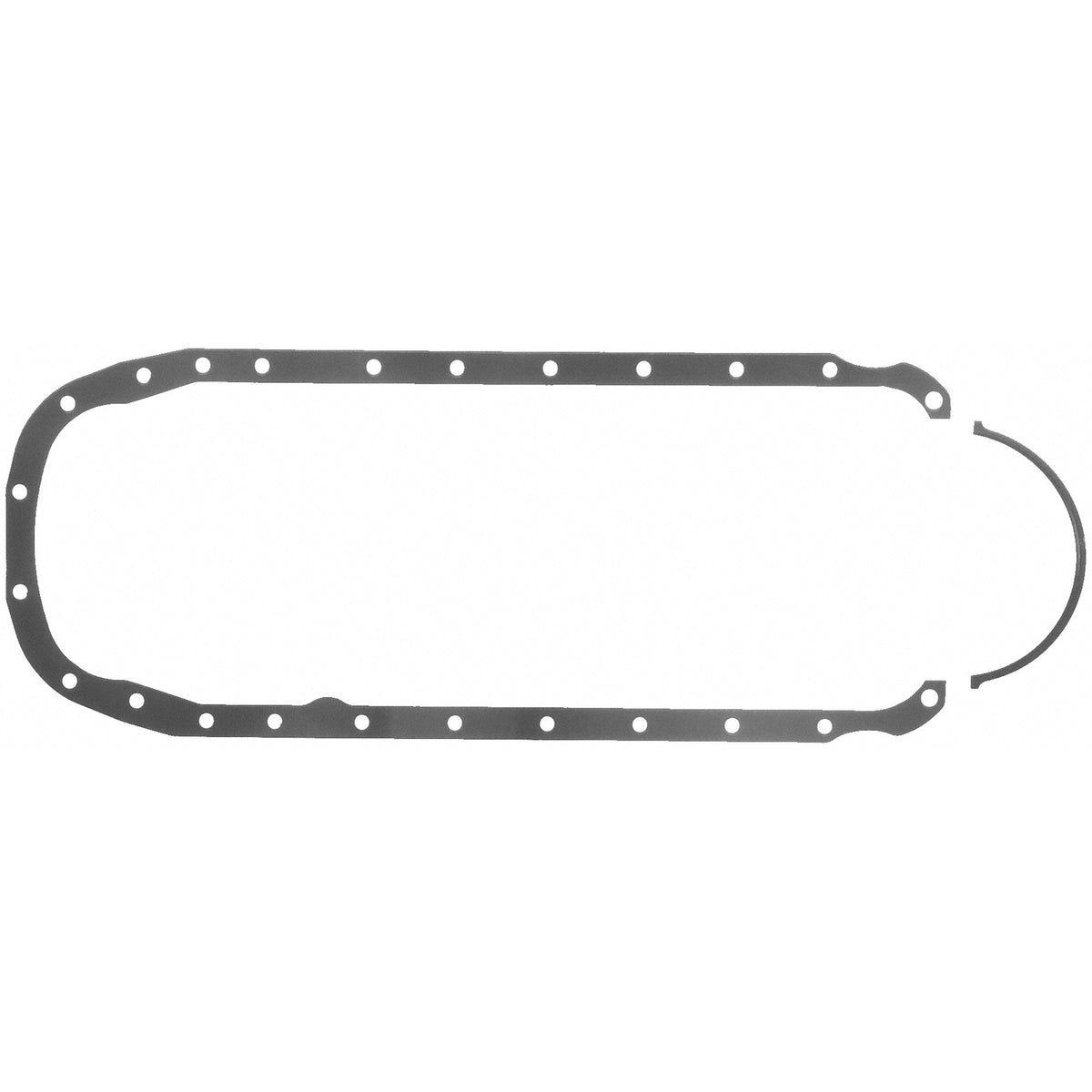 Fel-Pro Chevrolet K2500 OS 34406 Engine Oil Pan Gasket Set High-Temperature Rubber-Coated Fiber - OS34406 for 1992-2000 Chevrolet K2500 - front view