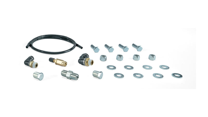 Air Lift 2.5 Gal. Polished Tank w/ Viair 444c Chrome Compressor (Incl. Fittings & Mounting Hardware) - 27801