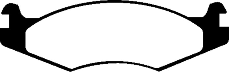 EBC 92-03 Am General H1 Yellowstuff Front Brake Pads - DP41785R
