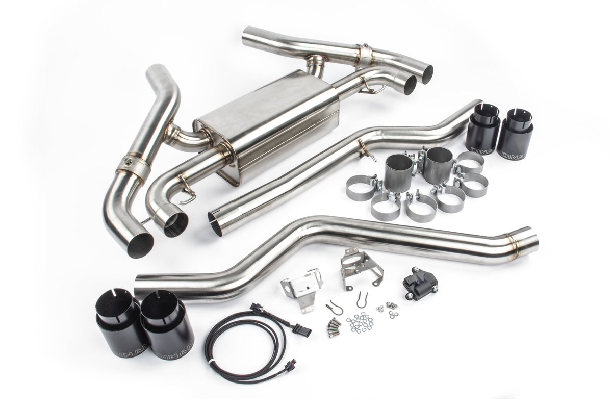 Dinan - Free Flow Axle-Back Exhaust - BMW M340i/M440i - D660-0085-BLK