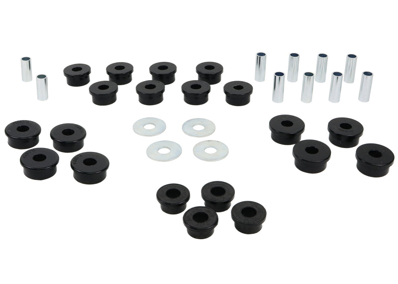 Whiteline 91-97 Toyota Land Cruiser / 96-79 Lexus LX450 Rear Vehicle Essentials Bushing Kit - WEK128