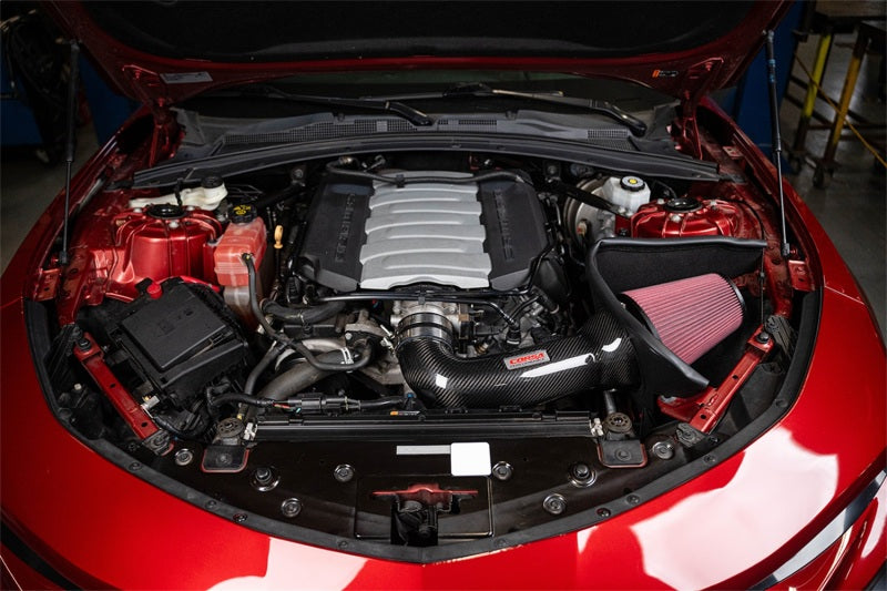 Corsa 16-24 Chevrolet Camaro SS 6.2L V8 Carbon Fiber Open Element Air Intake - Dry - 44018D