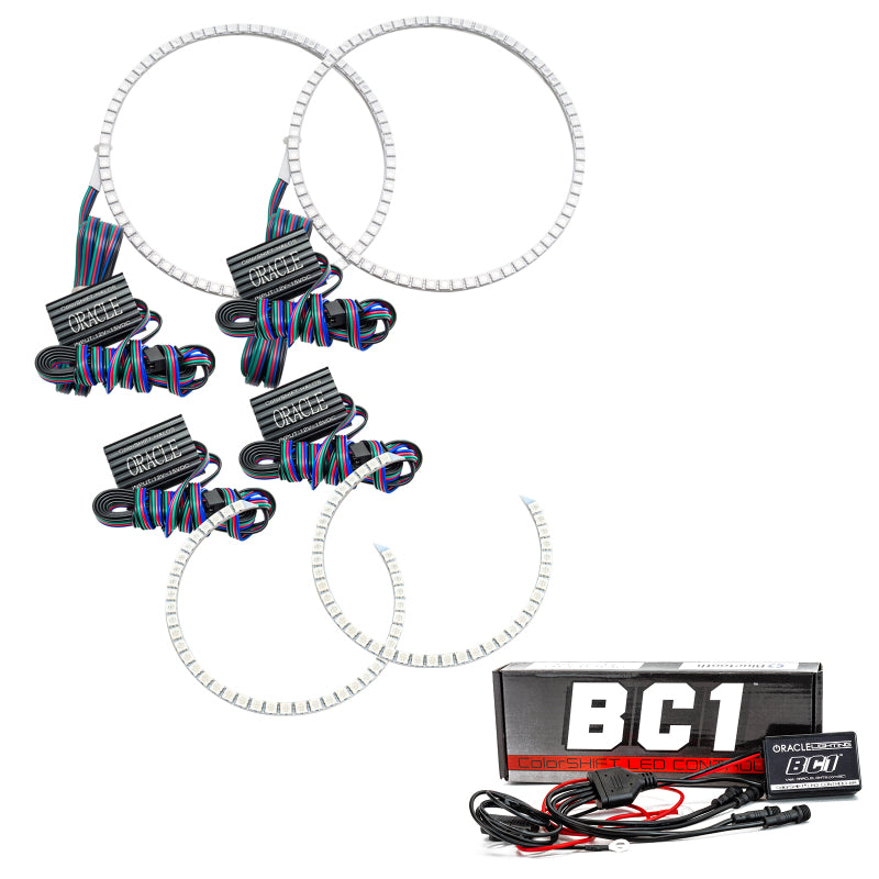 Oracle BMW 3 Series 06-11 Halo Kit - Projector - ColorSHIFT w/ BC1 Controller SEE WARRANTY - 3999-335