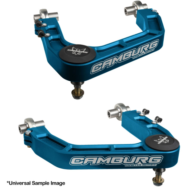 Camburg Toyota 22-23 Landcruiser 300 / 22-23 LX600 KINETIK V2 Perf Billet Uniball Upper Arms (Blue) - CAM-310194-BLU for 2022