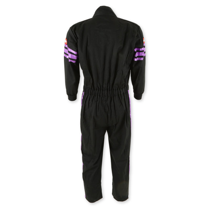 RaceQuip Purple Trim SFI-1 JR. Suit - Kids Medium - 1950593RQP