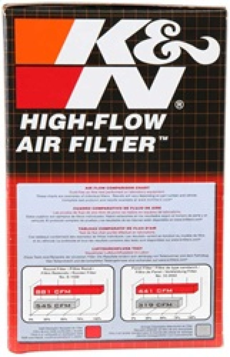 K&amp;N Replacement Rubber Round Air Filter 01-14 Honda TRX250X/TM/TE/EX - HA-2501