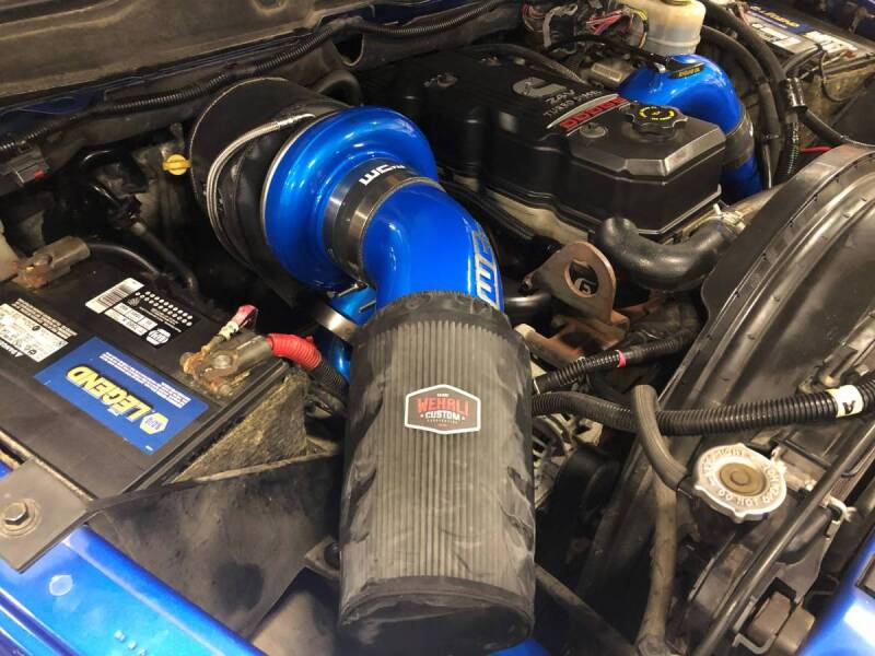 Wehrli 04.5-07 Cummins 5.9L S400 High Mount Turbo 2nd Gen Swap Kit - Semi-Gloss Black - WCF100486-SGB