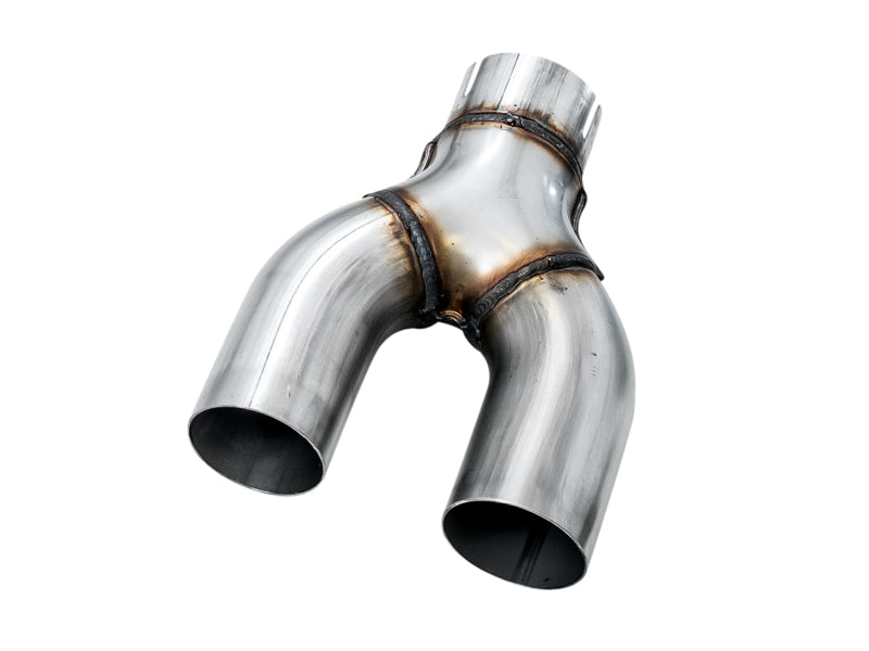 AWE Tuning 2016+ Honda Civic Si Touring Edition Exhaust w/Front Pipe &amp; Dual Chrome Silver Tips - 3015-32108