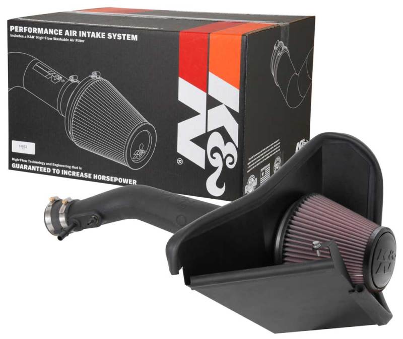 K&amp;N 63 Series AirCharger Performance Intake 17-18 Ford Edge L4-2.0L F/I - 63-2611