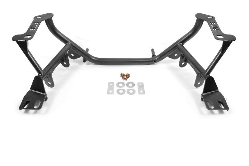 BMR 96-04 New Edge Mustang K-Member Coilover Version / Motor Plate Version - Black Hammertone - KM740H for 1996-2004 Ford Mus