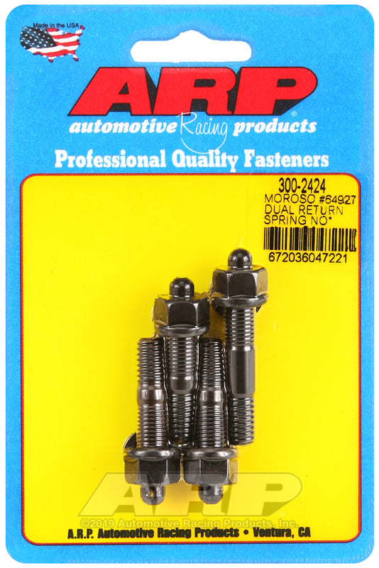 ARP Moroso 64927 dual return spring no spacer plate pro series carb stud kit - 300-2424