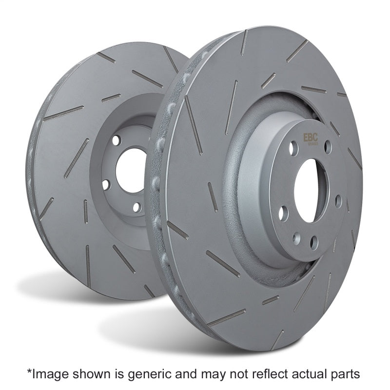 EBC 13+ Jaguar F-Type (Cast Iron Rotors Only) 3.0 Supercharged (340) Redstuff Rear Brake Pads - DP32190C for 2014-2023 Jaguar