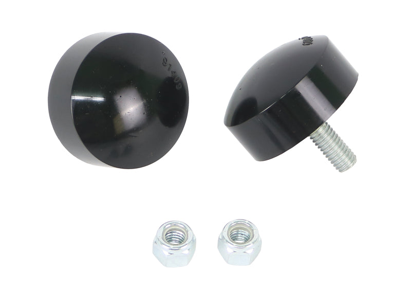 Whiteline Universal Bump Stop Disk (Pair) - H:1in Dia: 2in - W93505