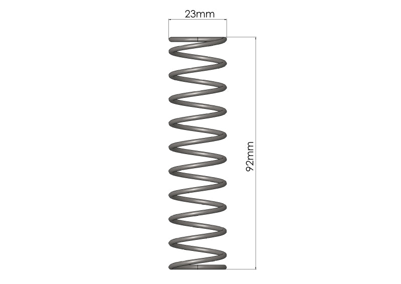 GFB Standard Spring (used in all valves except 1002) - 6115 by Go Fast Bits - front view