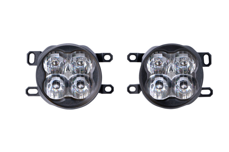Diode Dynamics SS3 Sport Type CGX Kit ABL - White SAE Fog - DD7197 for 2010-2020 Toyota Sienna - side view