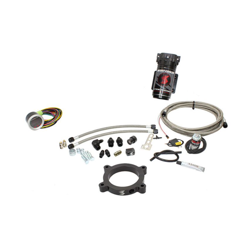 Snow Performance 2014+ GM Truck Stg 2 Bst Cooler F/I Water Inj. Kit (SS Braided Line/4AN) w/o Tank - SNO-2167-BRD-T by Snow P