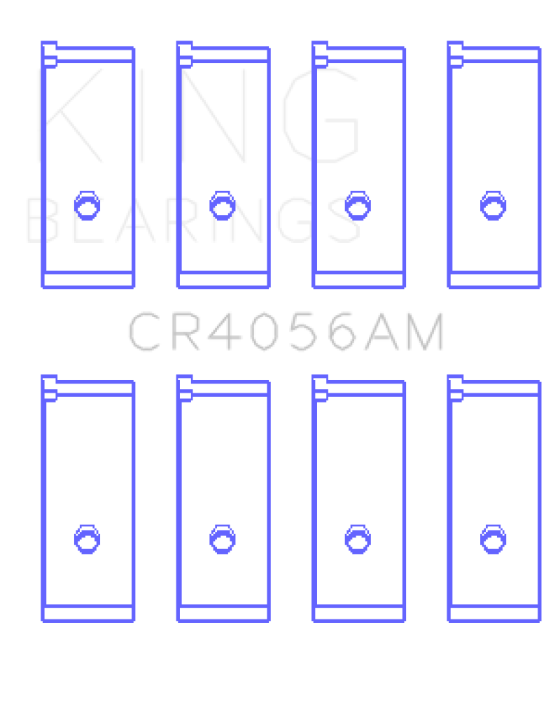 King Suzuki G15A/G16A/B (Size Standard) Rod Bearing Set - CR4056AM