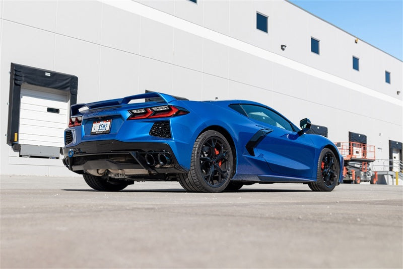 Corsa 20-26 Corvette C8 w/ Factory NPP Cat-Back 4.5in Pro-Series Tips - Black PVD - 21103BLK-1