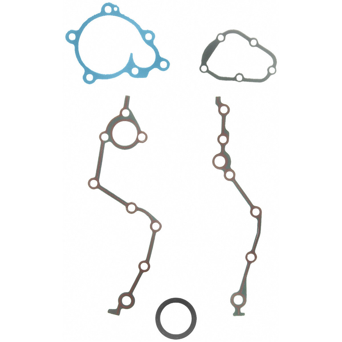 Fel-Pro Mazda B2600 TCS 45886 Engine Timing Cover Gasket Set - TCS45886 for 1989-1993 Mazda B2600 - front view