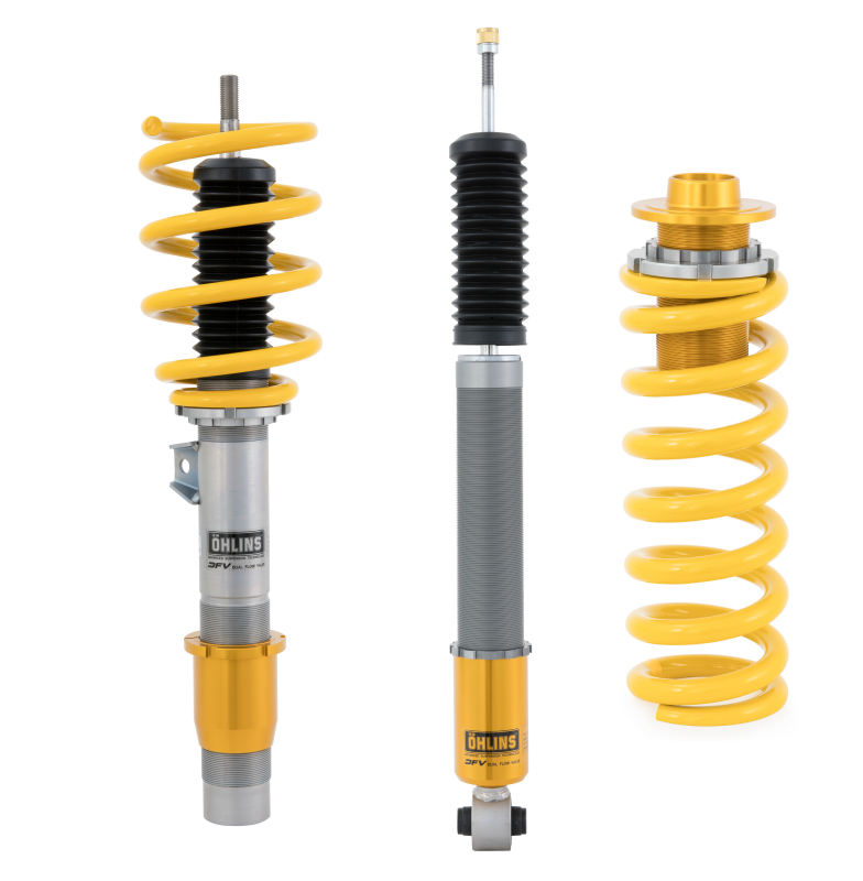 Ohlins 11-13 BMW 1M (E82) Road & Track Coilover System - BMZ MN01S1 for 2011 BMW 1 Series - front view