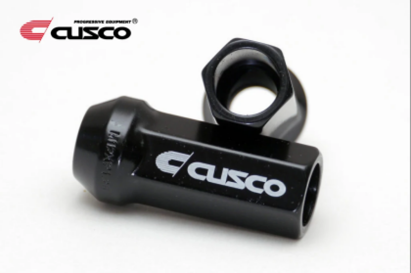 Cusco Universal Wheel Lug Nut Set M12 x P1.5mm - Black  (16pcs) - 00B 738 1516B