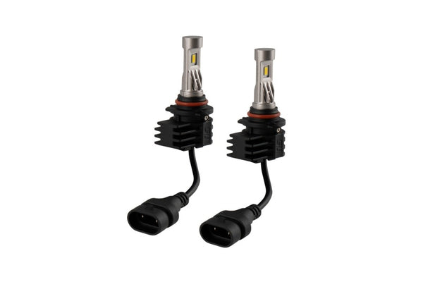 Diode Dynamics 9006/9012 Yellow SL2 LED Bulbs (pair) - DD0466P for 2001-2011 BMW M3 - front view