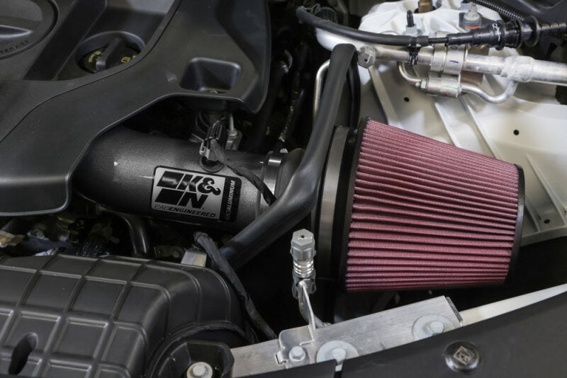 K&amp;N 22-24 Jeep Grand Cherokee L/WL 3.6L V6 Performance Air Intake System - 77-1587KC