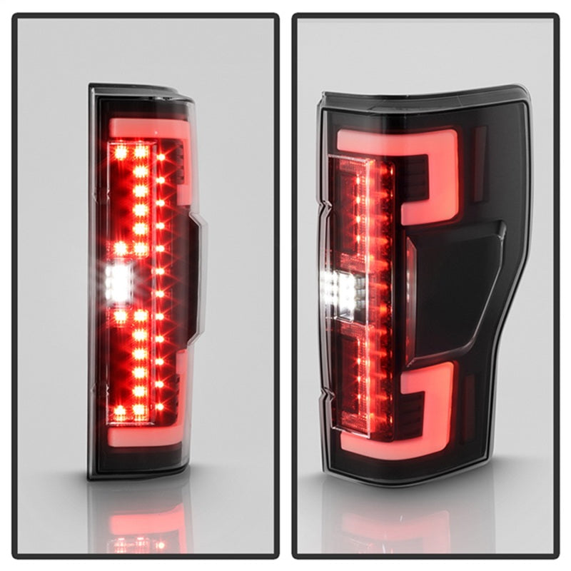 Spyder 20-21 Ford F250 Superduty LED Tail Lights - Black (ALT-YD-FS20HAL-LED-BK) - 5088659