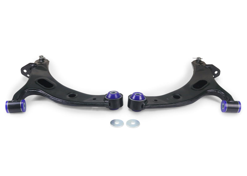 SuperPro 2010-2014 Subaru Legacy 2.5i Front Lower Control Arm Set w/ Bushings - TRC1131
