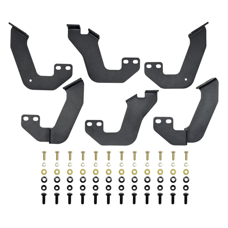 Westin 24-26 Toyota Land Cruiser Outlaw Running Boards Textured Black - 28-33795