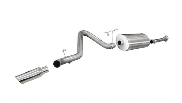Corsa 11 -12 Chevrolet Silverado Ext. Cab/Std. Bed 2500 6.0L V8 Polished Sport Cat-Back Ex - 24792