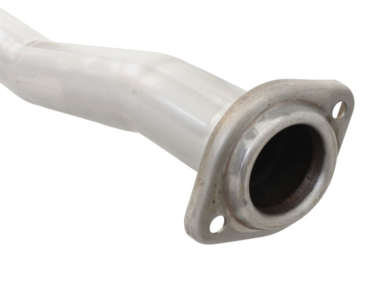 aFe MACHForce XP Exhaust 3in-3.5in SS Single Side Ext CB w/ Polished Tips 15 Ford F150 V8 5.0L CC/SB - 49-43073-P