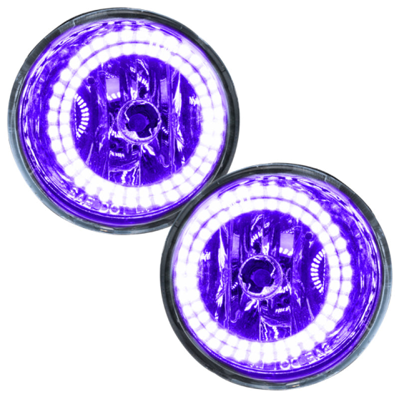 Oracle Lighting 04-07 Nissan Armada Pre-Assembled LED Halo Fog Lights -UV/Purple SEE WARRANTY - 8176-007