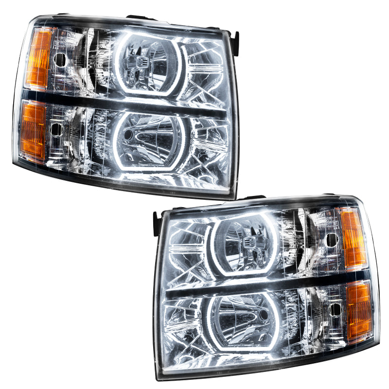 Oracle 07-13 Chevrolet Silverado SMD HL - Square - ColorSHIFT w/ BC1 Controller SEE WARRANTY - 8188-335