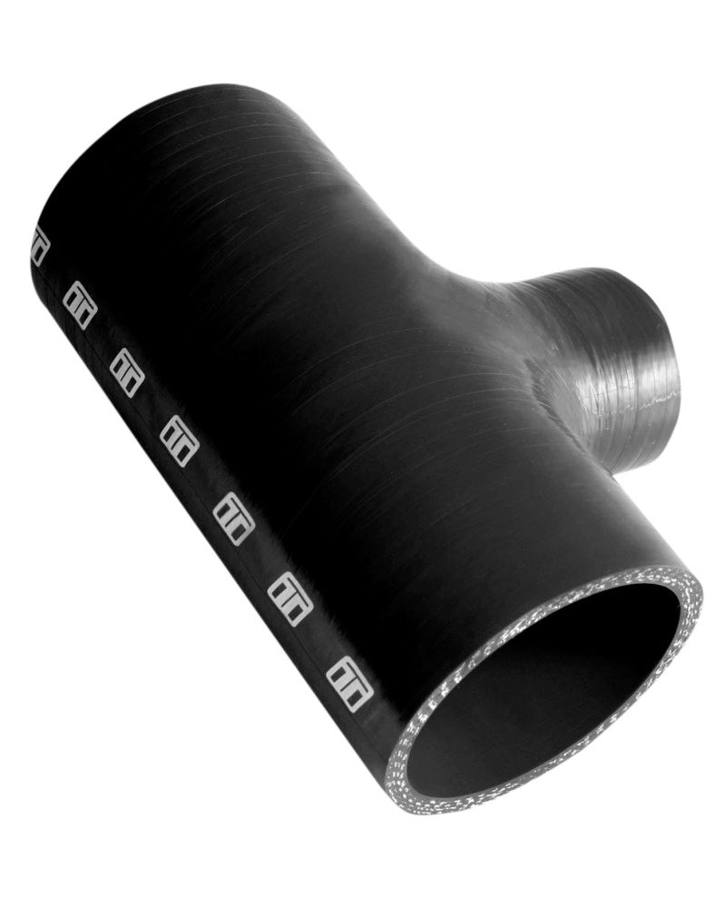 Turbosmart Hose Tee 2.75in ID 1.5in Spout - TS-HT275150-BK