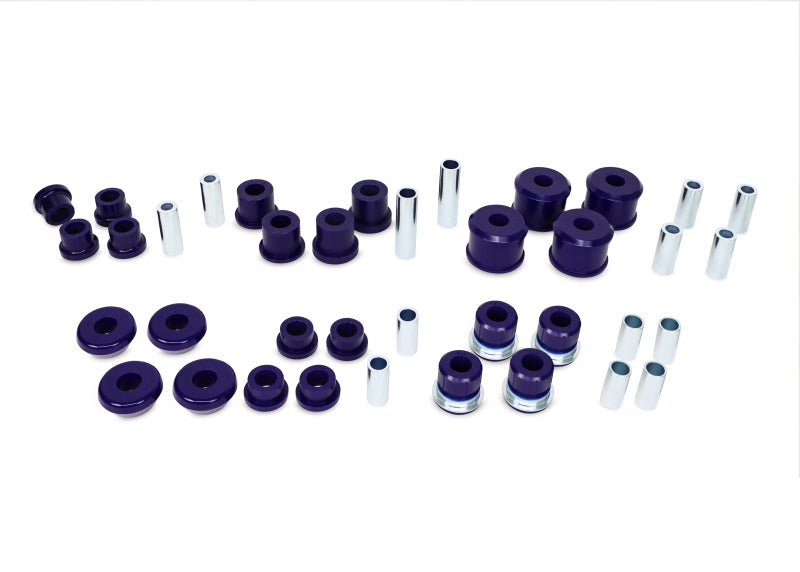 SuperPro 90-97 Mitsubishi Montero LS Control Arm & Trailing Arm Bushing Kit - (65mm Trailing Arm) - KIT5108K