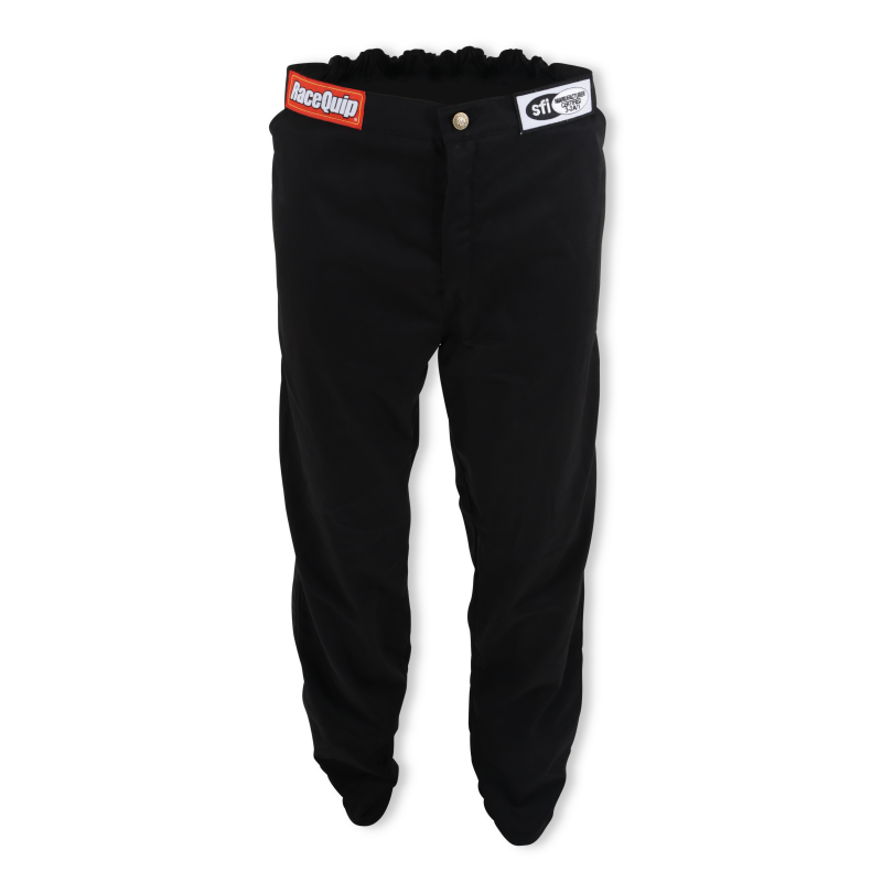 RaceQuip Black SFI-5 Pants Medium Tall - 122004RQP
