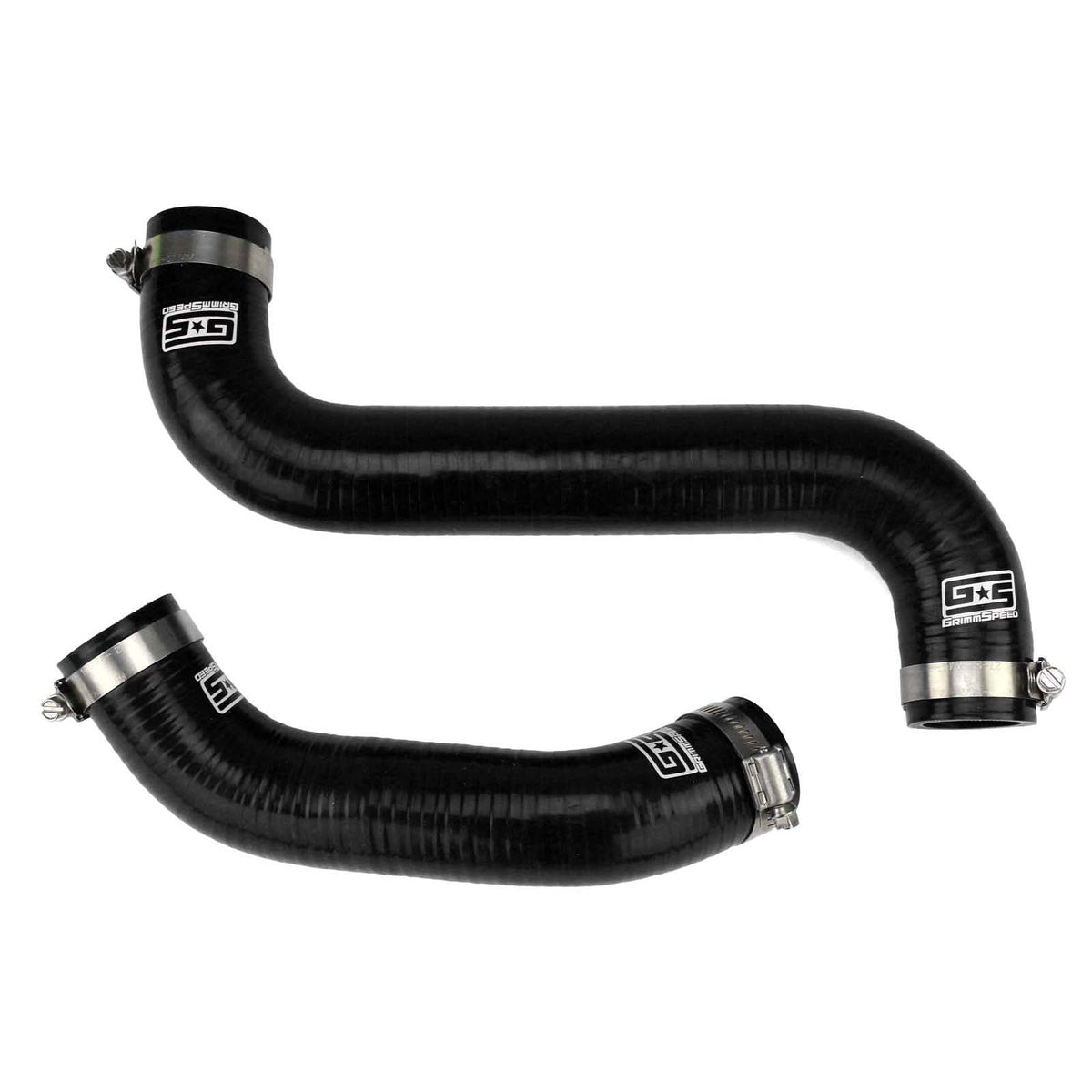 GrimmSpeed 02-07 Subaru WRX / 04-07 Subaru STi / 02-05 Subaru Impreza Radiator Hose Kit - Black - GRM405325