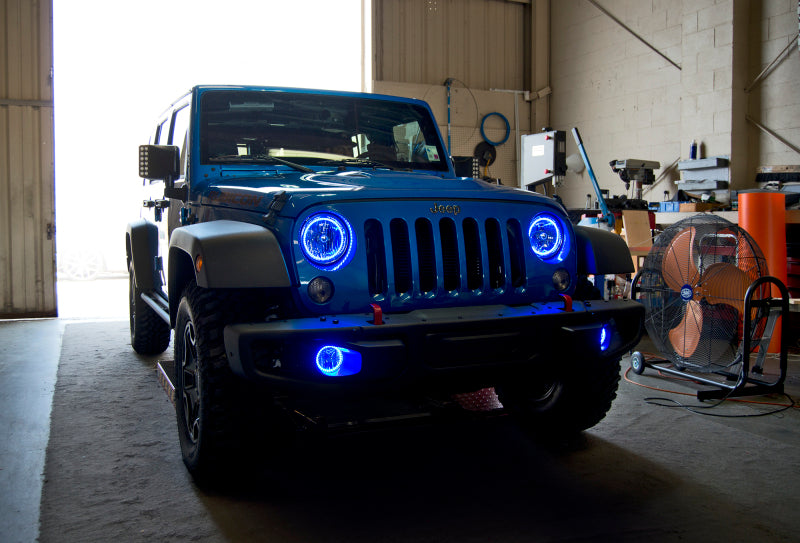 Oracle 07-16 Jeep Wrangler JK SMD HL - ColorSHIFT w/ BC1 Controller SEE WARRANTY - 7079-335