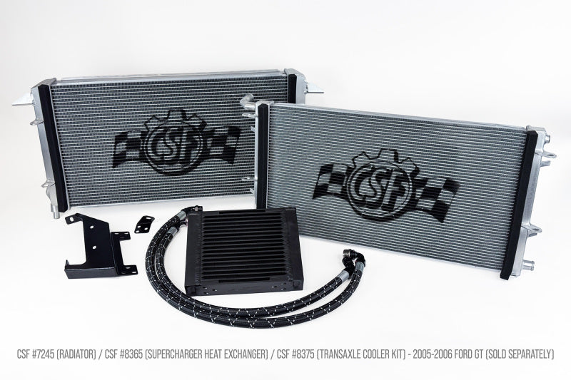 CSF 05-06 Ford GT High-Performance All-Aluminum Heat Exchanger - 8365
