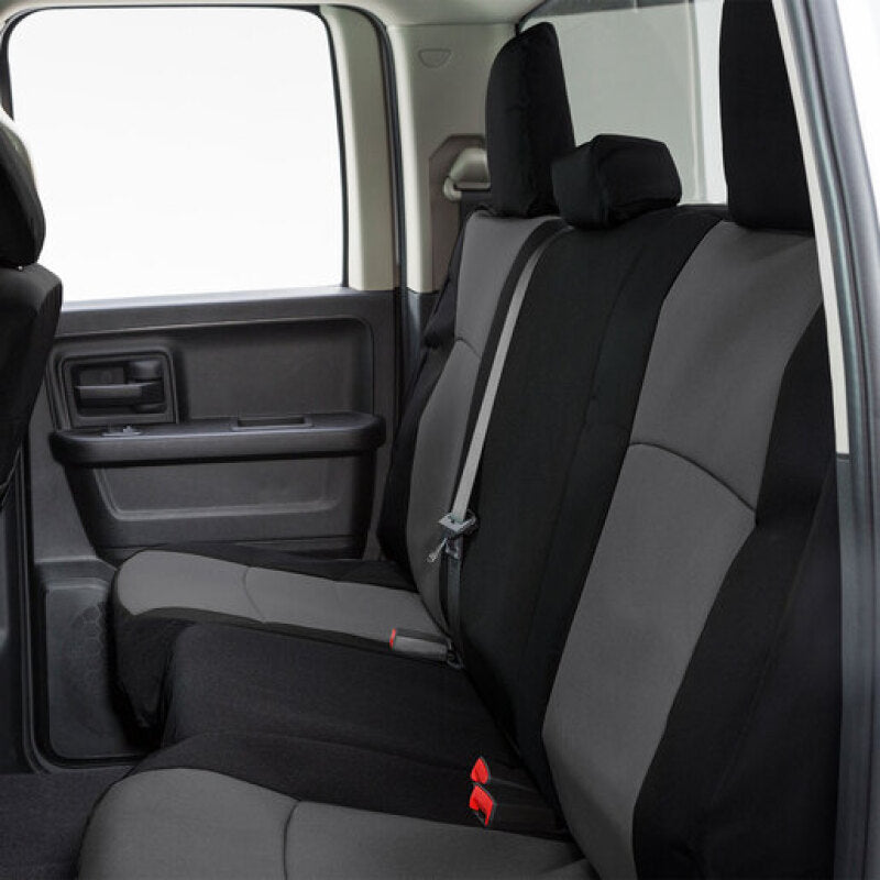 Covercraft 19-24 Chevrolet Silverado Endura PrecisionFit Custom Second Row Seat Covers - Black/Black - GTC4139ENBK