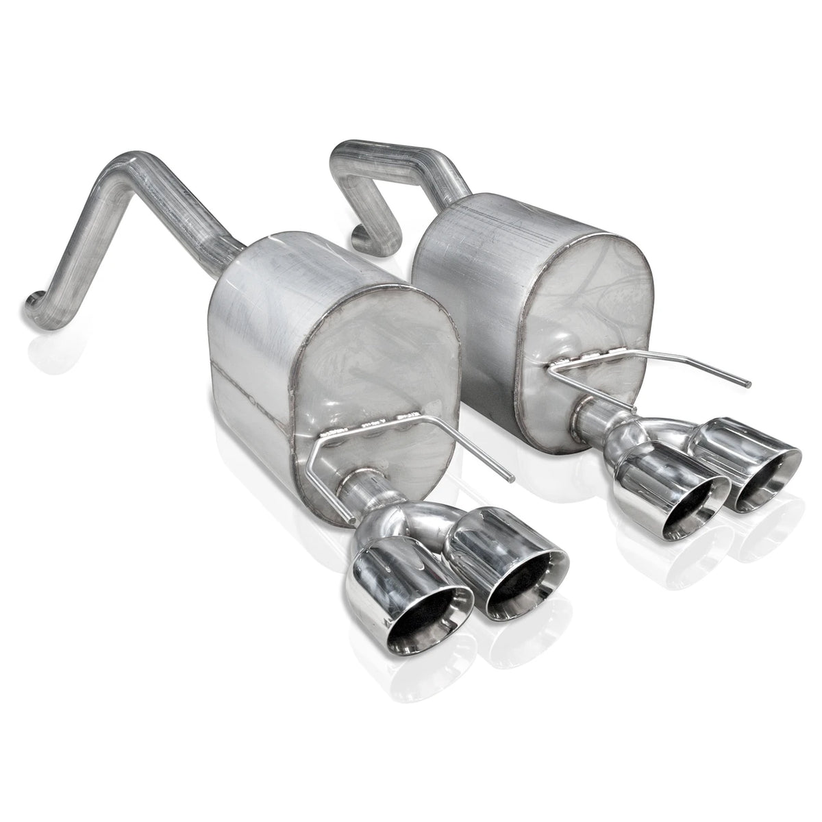 Stainless Works - 2005-08 Corvette C6 6.2L Catback - C605CBQUAD