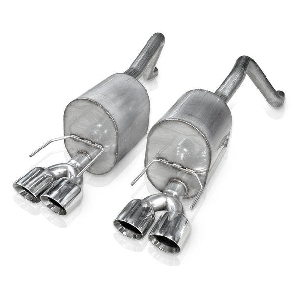 Stainless Works - 2005-08 Corvette C6 6.2L Catback - C605CBQUAD