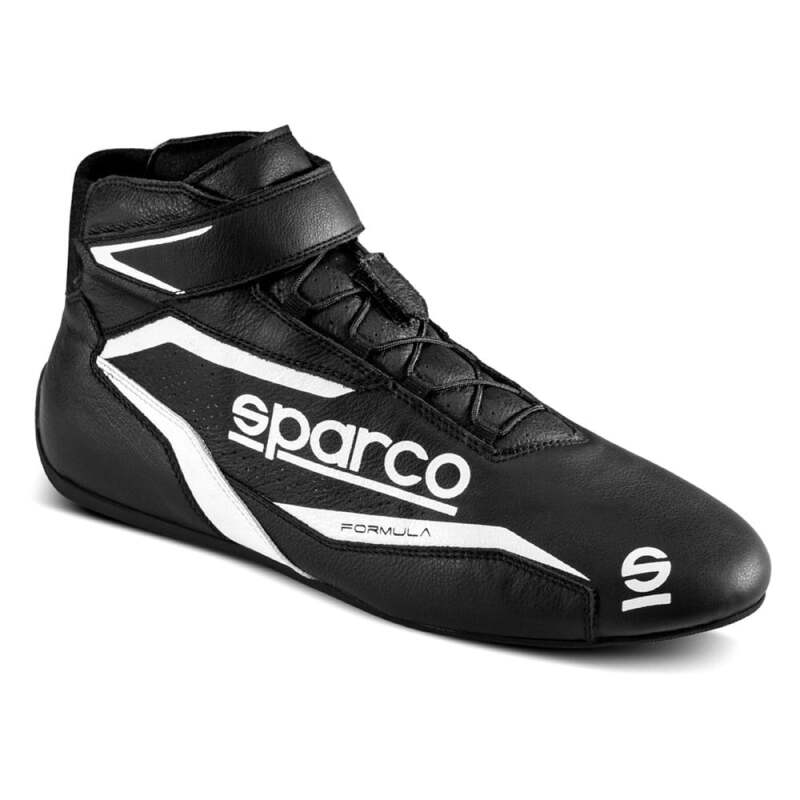 Sparco Shoe Formula 42 Black/ White - 00129642NRBI