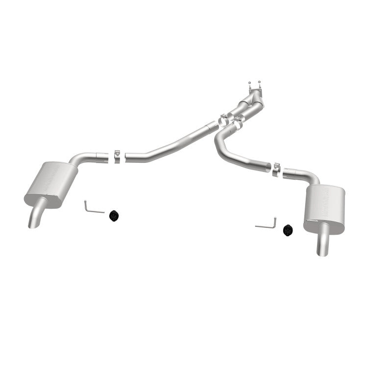 MagnaFlow 75-79 Chevy Corvette V8 5.7L Dual Split Rear Exit Stainless Cat-Back Perf Exhaust - 16710